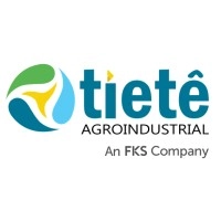 Logotipo da Tietê Agroindustrial, empresa do grupo FKS e cliente atendido pela Escavater Engenharia.